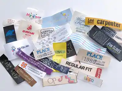 gewebte / bedruckte Etiketten
