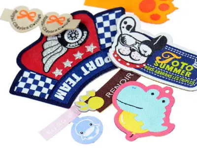 Patches & lasergeschnittene Etiketten